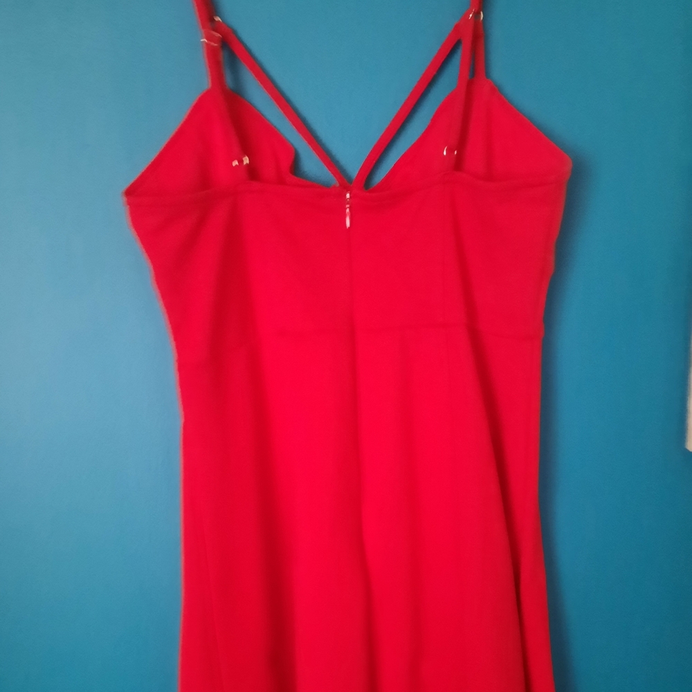 5/25$ Cute red Forever 21 Dress - Picture 3 of 6